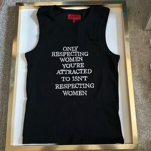 CHNGE Embroidered Tank, Large